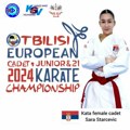 Sara Starčević predstavlja Srbiju na Evropskom prvenstvu u karateu u Tbilisiju