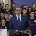 Vučić sa olimpijcima: Nema veće časti nego da učinite nešto lepo za svoju zemlju