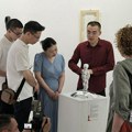 Skulpture srpskog zeta: Prva izložba umetnika iz Kine u studiju "Radovan Trnavac Mića" u Valjevu