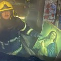 Ova ikona ostala je netaknuta, a kuća skoro potpuno izgorela Hrabri srpski vatrogasci svedočili neobičnom otrkiću
