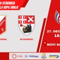 Duel sa Vojvodinom za finale Kupa Srbije