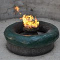 Devastiran prostor i spomenik Večne vatre u Sarajevu