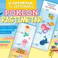 Dekorativan, veselih boja i simpatičnih ilustracija - rastimetar! Stiže kao poklon uz Kurir u četvrtak, 12. septembra!