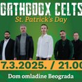 Orthodox Celts 17. marta u Domu omladine Beogada Koncert: Orthodox Celts