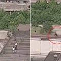 Užasne scene na Novom Beogradu: Dečak (14) propao kroz krov fabrike, snimak je uznemirujući (video)