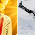 Neverovatni prizori iz Turske: Dok u jednom delu zemlje ljudi traže spas od vrućine, u drugom čiste sneg!