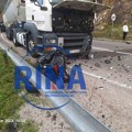 Tragedija kod Kokinog Broda: Nastradao vozač motora u sudaru sa kamionom (FOTO)(VIDEO)
