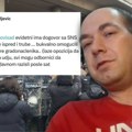 (Foto) opozicioni novinar udario na svoje ”Laže opozicija da im nije dozvoljeno da uđu, stoje ispred i trube”