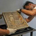 Erotski mozaik iz rimskog doba koji su ukrali nemački nacisti, vraćen u Pompeju