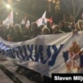 Protest desničara u Beogradu protiv Zakona o strancima na Kosovu