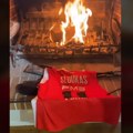VIDEO Navijači Olimpijakosa spalili dres Slukasa, oštra reakcija na ludu odluku