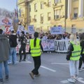 Glumica Mira Banjac pozdravlja studente u Novom Sadu (VIDEO)