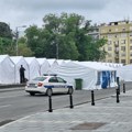 Provladini blokaderi već 23. dan ne dozvoljavaju saobraćaj u centru Beograda: Šatori su i dalje tu, ali gde su ljudi?