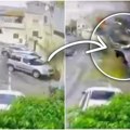 Pogledajte žestok udar na izraelski grad usred dana: Eksplozija odbacila automobil visoko u vazduh! (video)