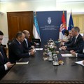Đurić sa zamenikom ministra inostranih poslova Uzbekistana o odnosima i saradnji