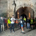 Studenti dočekali bicikliste, naprednjaci napravili špalir na Tvrđavskom mostu