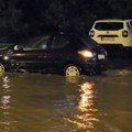 Nevreme u Beogradu, potoci vode na ulicama, zastoj u saobraćaju