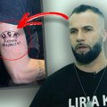 Morbidno! Ubio srpskog policajca, a istomišljenici sada tetoviraju njegovo ime! Faton Hajrizi postao "junak" šok fotografije!