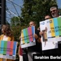 Protestovali radnici Radio-tevizije Kosovo, ostali bez plata jer nema budžeta