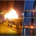 Drama u budvi! Zapalila se jahta poznatog biznismena: Vatra preti da se proširi na druge brodove, turisti u neverici…