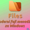 Files – moderan fajl menadžer za Windows