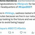 "Nastavljamo da gledamo prema budućnosti" Antonio Banderas čestitao Srbiji zbog izložbe "Eskpo 2027"