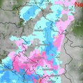 Nagli prelazak u zimu Temperatura ide ka nuli, sudar frontova nad Srbijom