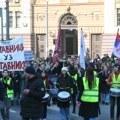 Sutra ispred Ministarstva prosvete četvoročasovni protest prosvetnih radnika