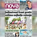 „Nova“ piše: Zajednička lista predvođena studentima ima šansu da potuče vlast u referendumskoj atmosferi