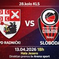 Košarkaši Slobode sutra u Kragujevcu protiv ekipe SDP Radnički