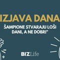Izjava dana: „Šampione stvaraju loši dani, a ne dobri“