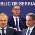 Donald Tusk i Kirjakos Micotakis gosti na večeri kod Vučića