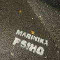 "Marinika psiho": Beogradske ulice išarane grafitima posvećenim Tepićevoj - glas naroda ponovo našao put (foto)