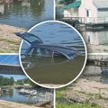 Tek položio, pa s devojkom sleteo u Savu ispod Mosta na Adi: Prve slike s lica mesta, čudom preživeli!