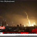 Prvi snimci vazdušnog udara Irana na Izrael: "Ogromno jato dronova" i balističke rakete zapalile nebo, gori i Tel Aviv (video)…