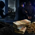 Opljačkao firmu i odneo 162.000 evra i zlato: Uhapšen nakon velike policijske akcije