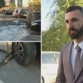 Klizište i pukotina u asfaltu uz zgradu i igralište na Zvezdari: "Pitanje je dana kada će progutati ove automobile"