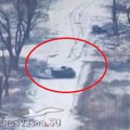 Ukrajinci su pokušali da pobegnu - američko borbeno vozilo nestalo u plamenu (video)