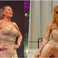 Modni duel Cece i Nataše Bekvalac! Pevačice ponele identičnu zlatnu haljinu od 600 €: Svi se pitaju ko je koga iskopirao?