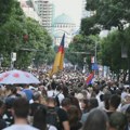 FOTO Srpska olimpijka se javila sa protesta, nije mogla da propusti skup na Slaviji