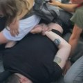 (VIDEO) "Podrška narodu Palestine": U Beogradu privedena grupa aktivista nakon protesta protiv izraelske fabrike oružja