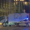 Sudar ispred zgrade Vlade, učestvovalo vozilo saobraćajne policije