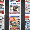 Naslovne strane sutrašnjih novina: Prelistavanje štampe za subotu, 11. jul 2026. godine