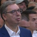 Skup "Ujedinjene Srbije" u Lazarevcu! Aleksandar Vučić se obraća građanima, okupio se veliki broj pristalica