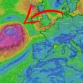 Oluja veka stiže u Evropu! Očekuju se zastrašujući udari vetra, meteorolozi zabrinuti: "Ovo je ogromno, nikada nisam videla…