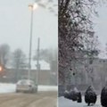 (Foto, video) U Zagrebu sneg kakav dugo nije viđen: Orkanski vetar i padavine zatvorili auto-put, voz od juče ne mrda iz Knina…