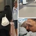 Suze, poljupci i zagrljaji na aerodromu! Građani Srbije iz Dubaija napokon u Beogradu: "Teško je bilo..."