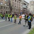 Održan Javni čas studenata AUNS-a – deo Bulevara Mihajla Pupina bio blokiran tri sata (FOTO, VIDEO)