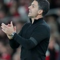 Arteta opet "plače": "Vrlo lako je mogao da bude penal za nas"