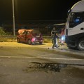 Udes kod vijadukta, dve osobe povređene, velika materijalna šteta